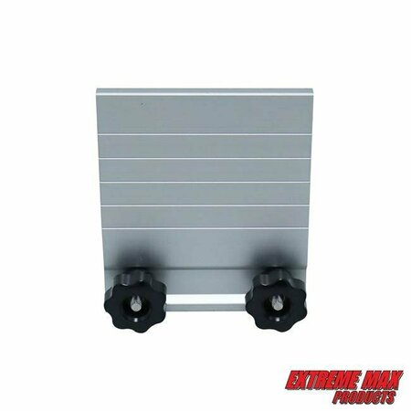 EXTREME MAX Extreme Max 3005.4146 Straight Aluminum Slider Base for Tracker Versatrack Systems 3005.4146